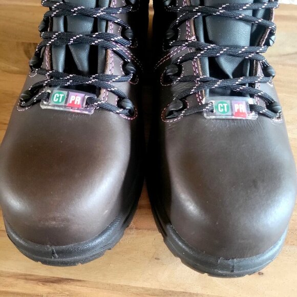 Avenger Framer A7123 Brown/Lilac Work & Safety Boots Women's SZ 9.5M - Picture 2 of 8